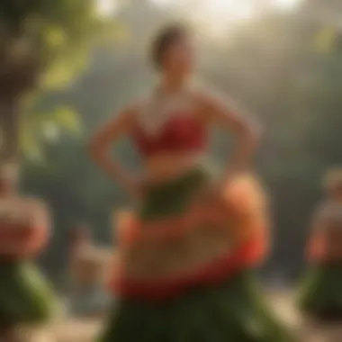 Traditional Hawaiian Hula Dance