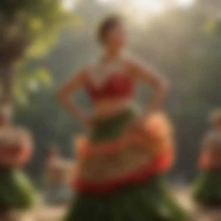Traditional Hawaiian Hula Dance