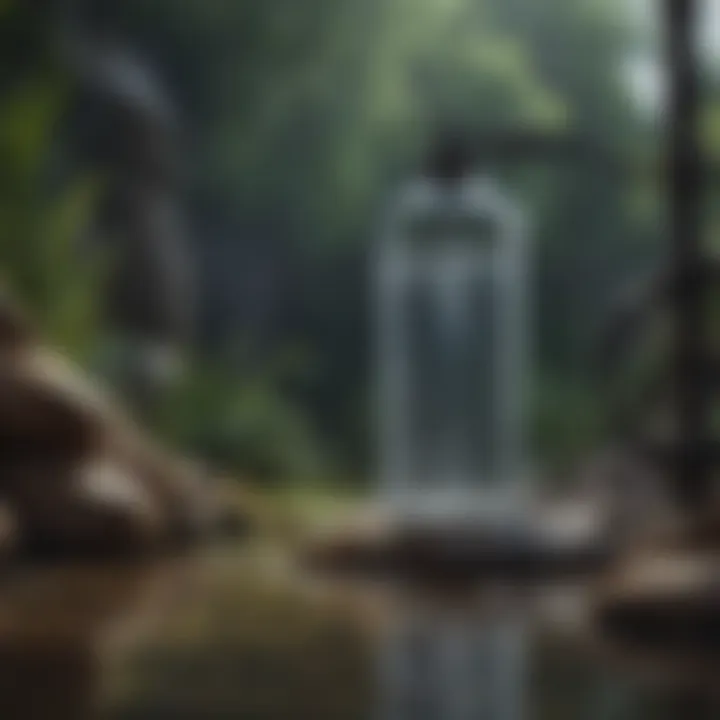 An innovative water filtration system showcasing advanced technology in a modern setting