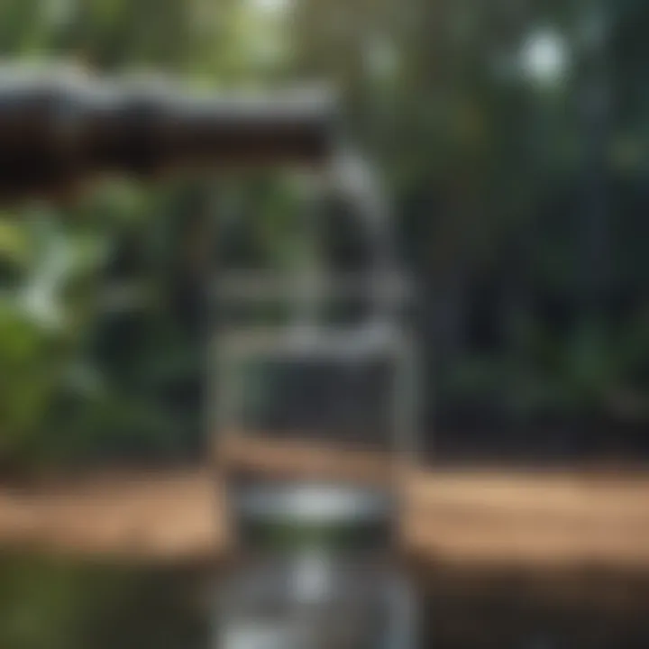 Visual representation of safe drinking water standards