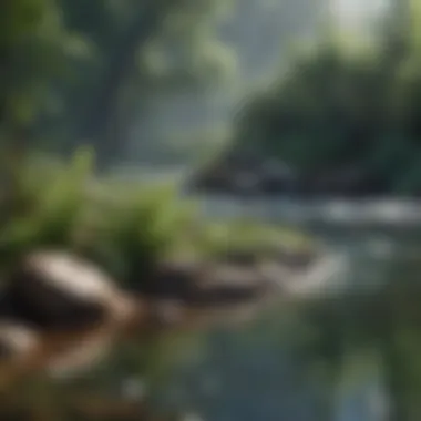 Understanding the Natural Water Cycle Illustration of the natural water cycle