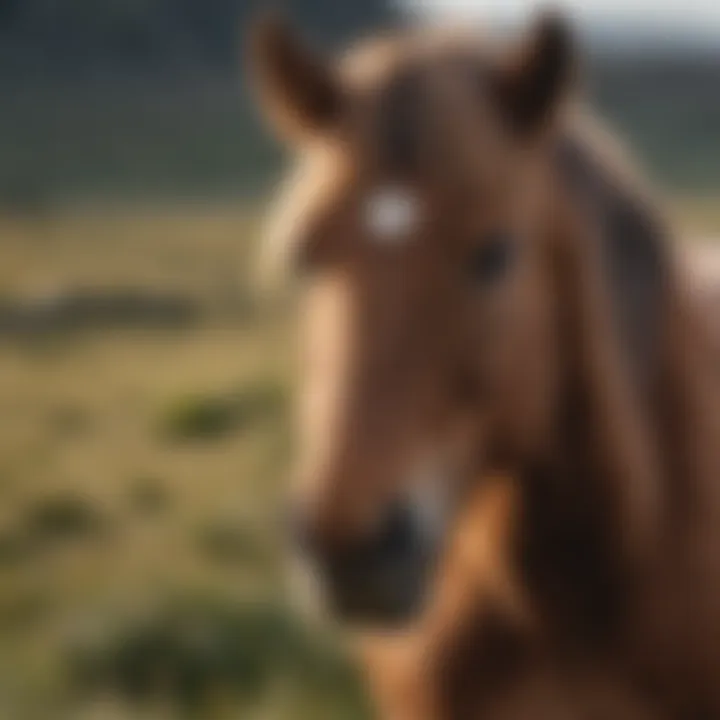 Icelandic horse in stunning natural surroundings