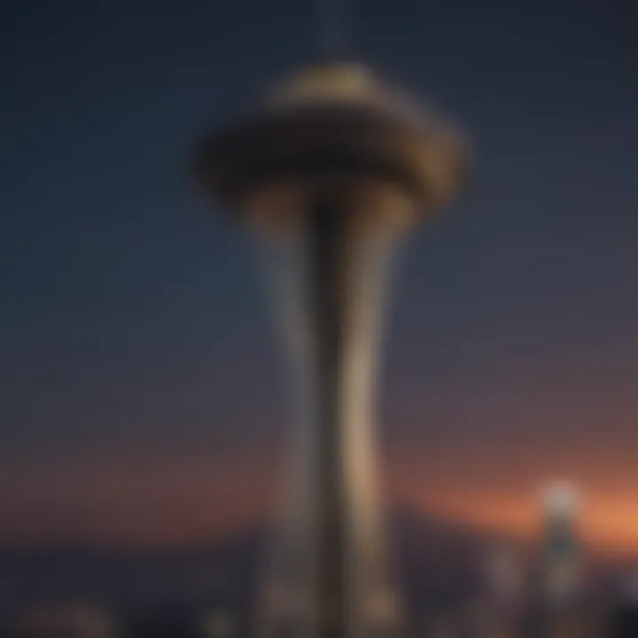 Iconic Space Needle in Seattle, Washington