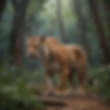 Imaginative animal kingdom illustration