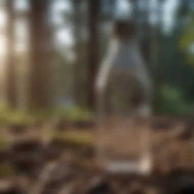 Reducing Plastic Pollution Through Reusability Plastic waste versus reusable bottle