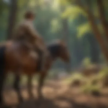 Depiction of Roosevelt's conservation efforts, highlighting his commitment to the environment.