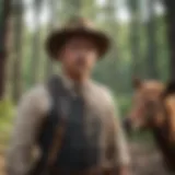 Theodore Roosevelt in his youth, showcasing his adventurous spirit.