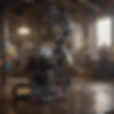 Artistic representation of Minnesota's industrial revolution
