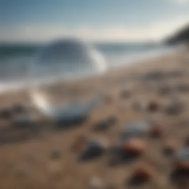 Infographic on ocean plastic pollution impacts