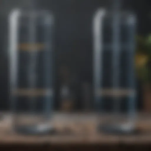 Diagram illustrating the stages of water filtration
