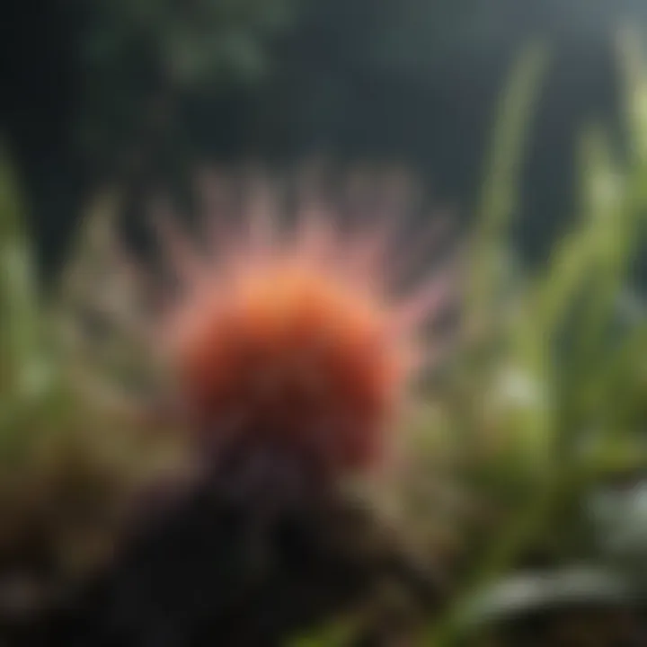 Unique Adaptations in the Plant Kingdom A close-up of a unique plant with fascinating adaptations.
