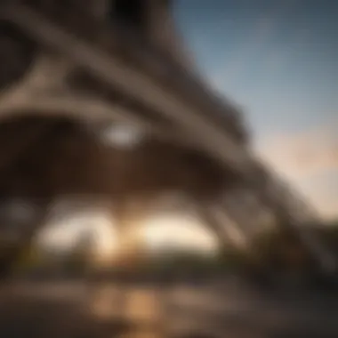 Intricate Beauty of the Eiffel Tower Base Intricate Beauty of the Eiffel Tower Base