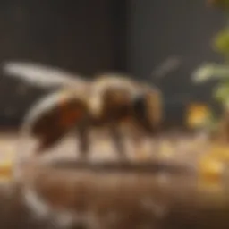 Intricate Honey Bee Dance