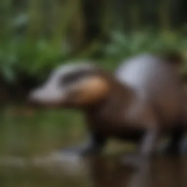 Intriguing Behaviors of the Duck-Billed Platypus