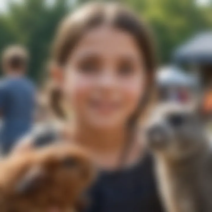 Children enjoying a traditional New Hampshire festival