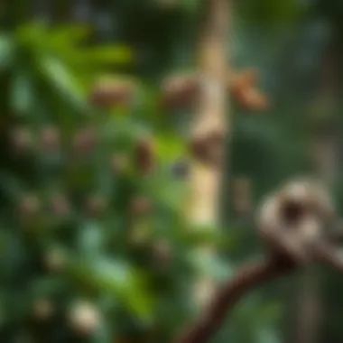 Evolutionary tree highlighting sloths