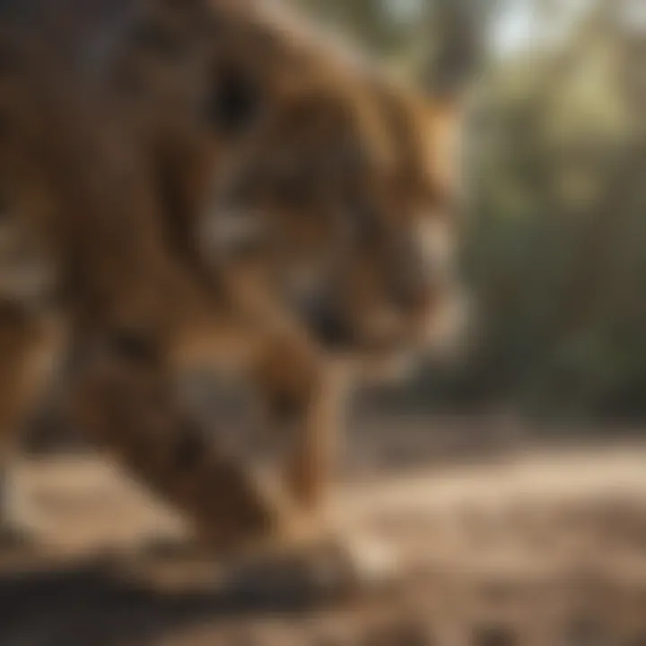 Jaguar's Strength and Agility Jaguar's muscular forelimbs and sharp retractable claws