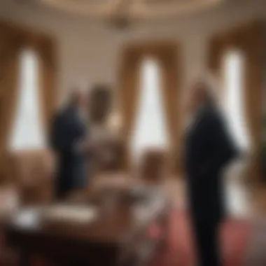 Diplomatic Finesse of President Jefferson Illustration of Jefferson's diplomatic negotiations