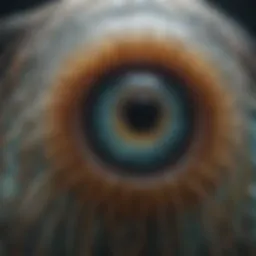 Jellyfish eye structure