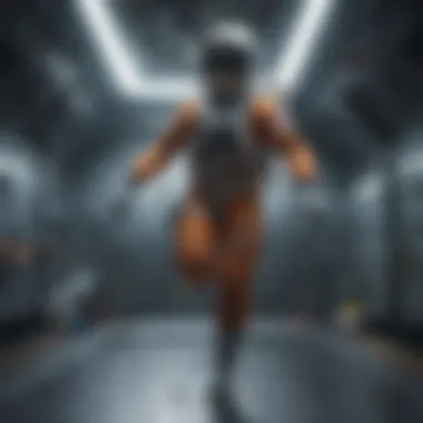 Astronaut in Zero Gravity