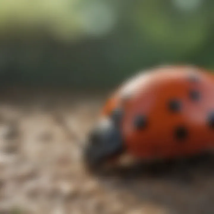 Different species of ladybugs displayed