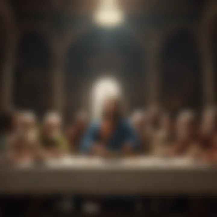 The Last Supper: Divine Composition The Last Supper: Icon of Faith and Artistry