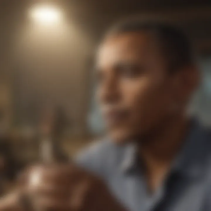 Barack Obama engaging with diverse communities