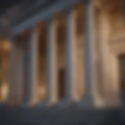 Illustration depicting the intricate structure of the US legislative branch