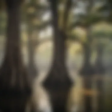 Magnificent Bald Cypress Trees in the Everglades