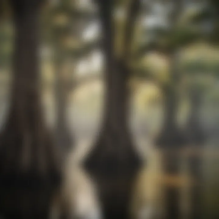 Magnificent Bald Cypress Trees in the Everglades