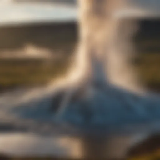 Majestic Geysir Eruption in Iceland