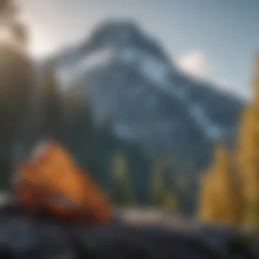 Majestic Mountain Peak in New York State