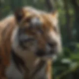 Majestic predator in the wild
