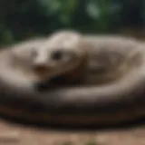 Majestic Rattlesnake Coiled