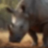 Majestic Rhino in the Wild