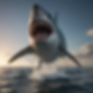 Majestic Shark Hunting