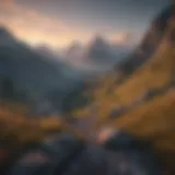 Majestic Swiss Alps at Sunrise