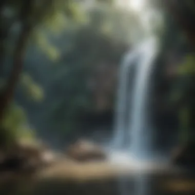 Majestic Waterfall Majestic Waterfall in Thailand
