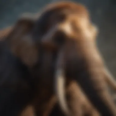 Close-up of genetic material analysis, symbolizing advancements in de-extinction science