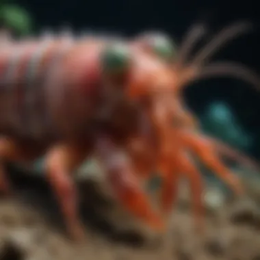 Mantis Shrimp Behavior in its Natural Habitat