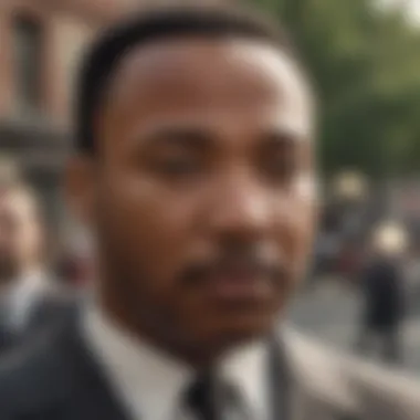 Strides Towards Justice Martin Luther King Jr. Marching for Civil Rights