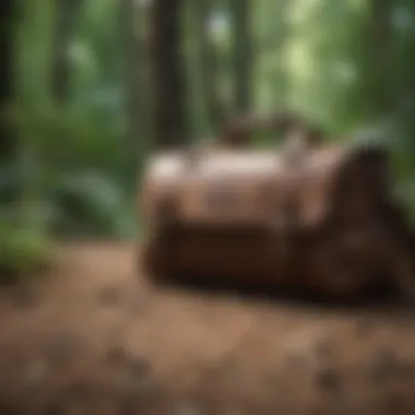 Stylish Matt and Nat bag amidst eco-friendly materials