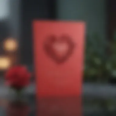 Contemporary Valentine's Day Card Design