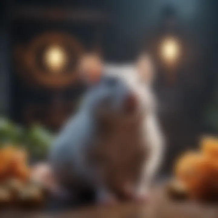 Mystical Rat Chinese Zodiac Illustration