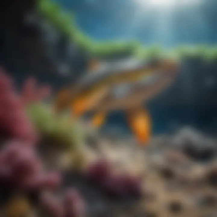 Vibrant marine life in the waters of Hawaii, showcasing ocean resources