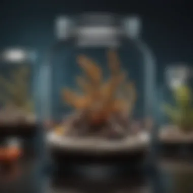 Ocean in a Jar Experiment Setup