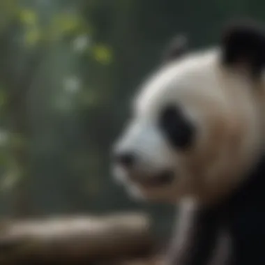 Enigmatic Panda Gaze Enigmatic Panda Gaze