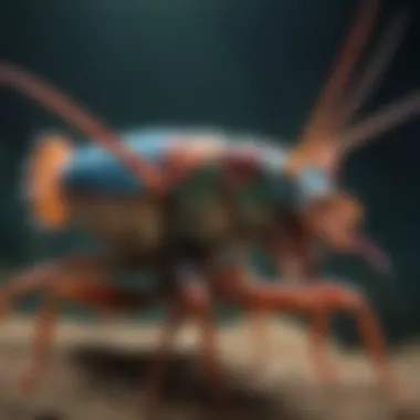 Powerful hunting tactics of the Peacock Mantis Shrimp in action