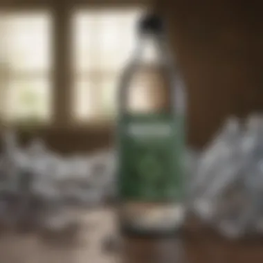 An infographic depicting the recycling process of plastic bottles, emphasizing the journey from disposal to reuse.