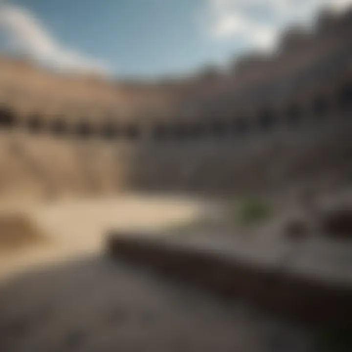 Pompeii Amphitheater Ruins